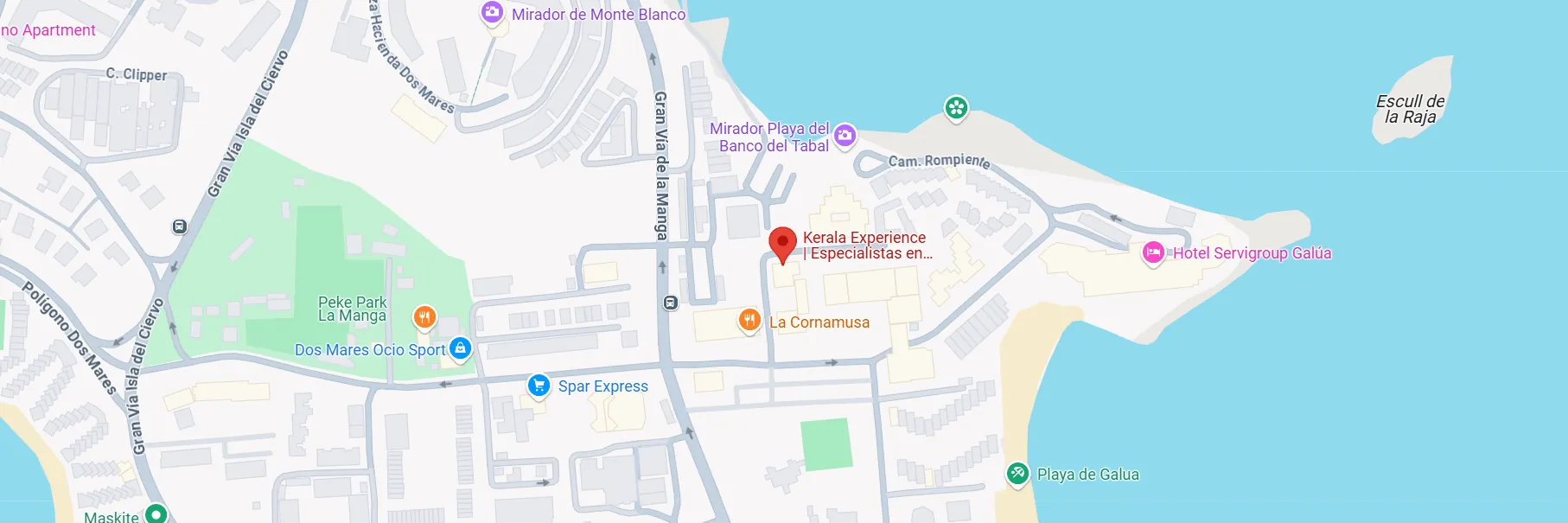 mapa kerala experiencia